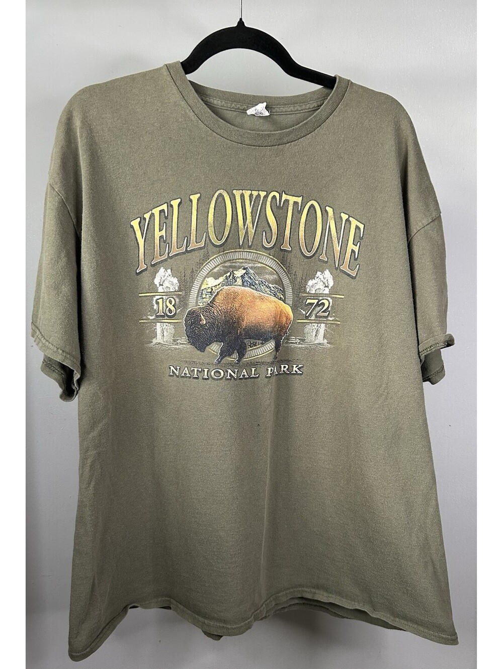 Vintage Yellow Stone National Park T-Shirt Men’s Size 2XL